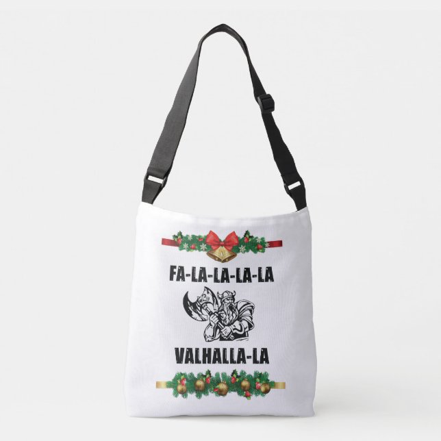 Bolsa Ajustável Travesseiro decorativo de Natal Valhalla (Frente)