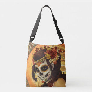 Bolsa Ajustável Travesseiro decorativo Dia De Los Muertos