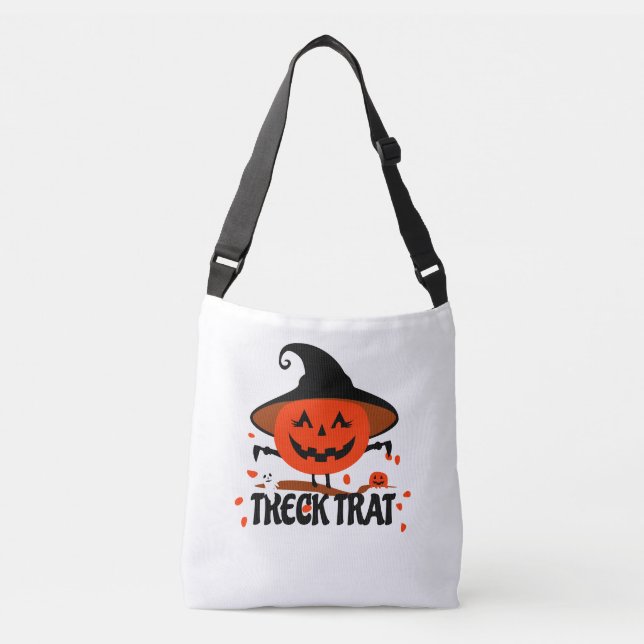 Bolsa Ajustável Treck Trat Pumpkin sorrindo (Frente)