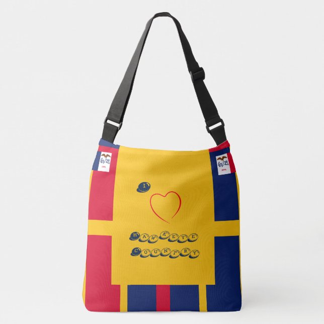 Bolsa Ajustável Trendy Honey Yellow Hawkeye Country (Frente)