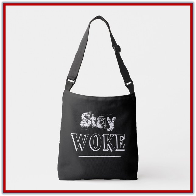 Bolsa Ajustável Trendy Keep Woke Cote (Criador carregado)