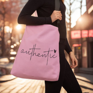 Bolsa Ajustável Trendy Script Pink
