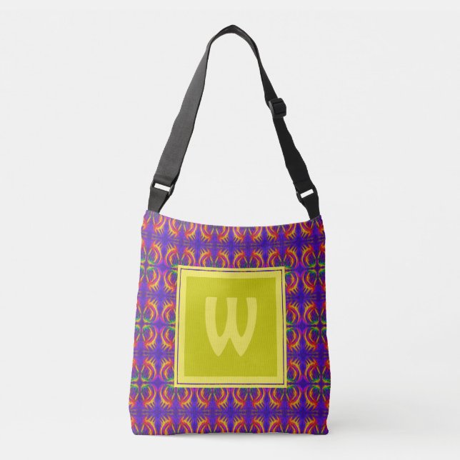 Bolsa Ajustável Tribal Fiery and your letter (Frente)