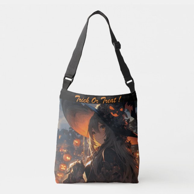 Bolsa Ajustável Trick ou Tratar! (Frente)