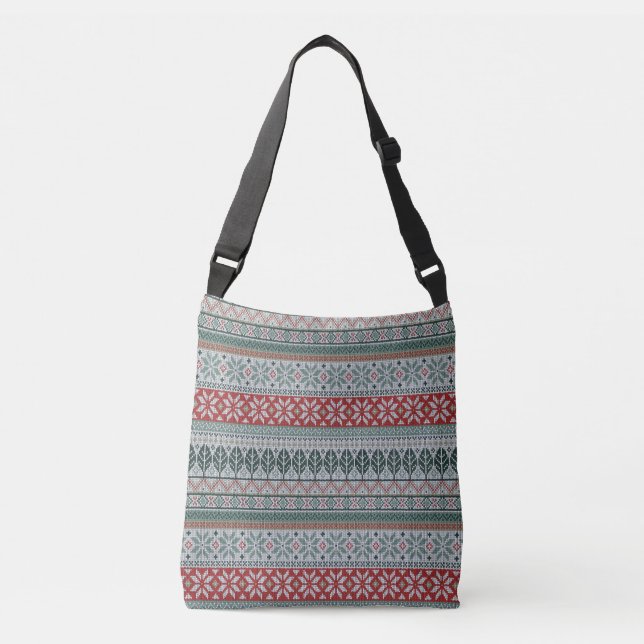 Bolsa Ajustável tricô quente de Natal (Frente)