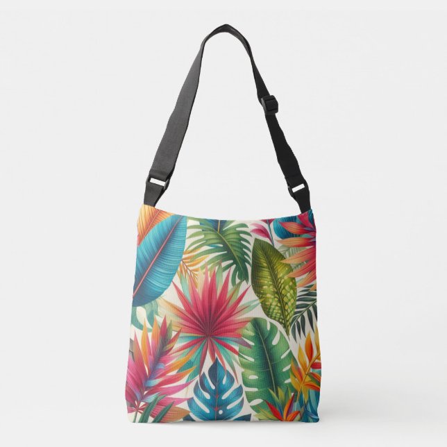Bolsa Ajustável Tropical deixa o padrão havaiano (Frente)
