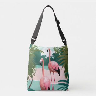 Bolsa Ajustável Tropical Flamingo Paradise