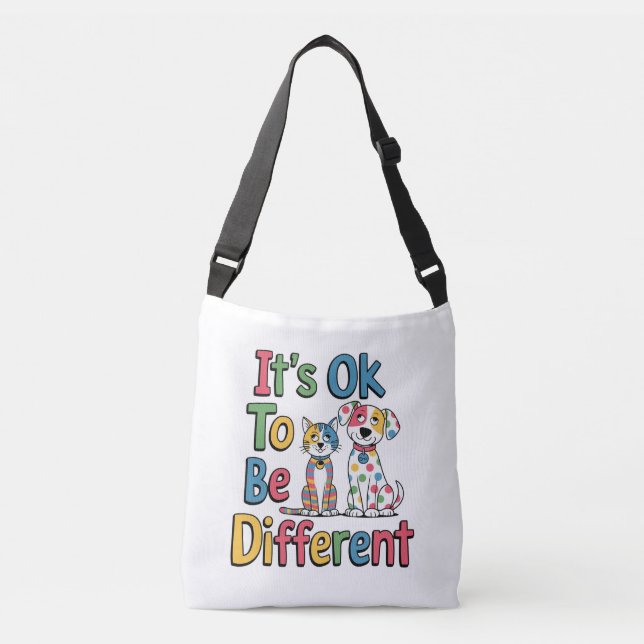 Bolsa Ajustável Tudo bem ser diferente (Frente)