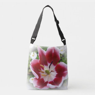 Bolsa Ajustável tulipa vermelha viva