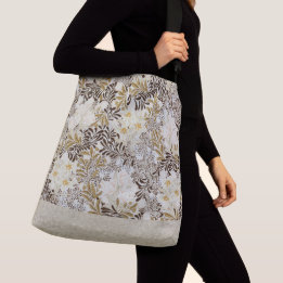 Bolsa Ajustável Tulipas, Margaridas e Madressilva por William *Mor