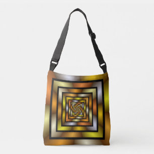 Bolsa Ajustável Túnel Luminoso - Gráfico Fratural Trippy