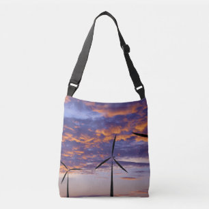 Bolsa Ajustável Turbina de moinho de vento em Sunset