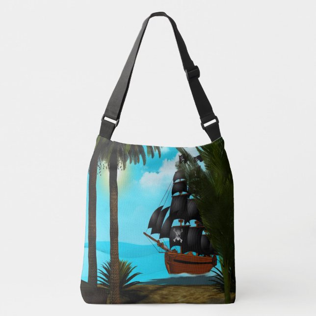 Bolsa Ajustável Turquoise Seas (Frente)