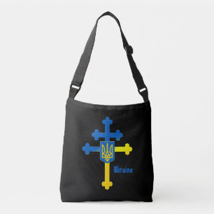 Bolsa Ajustável Ucrânia Cross Symbol & Lorraine 