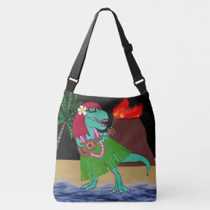 Bolsa Ajustável Ukulele havaiano do dinossauro