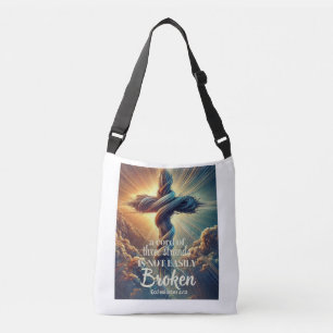 Bolsa Ajustável "Um cabo de três fios" Eclesiastes 4:12