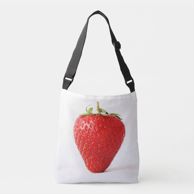 Bolsa Ajustável Um cbcna de morango vermelho (Frente)