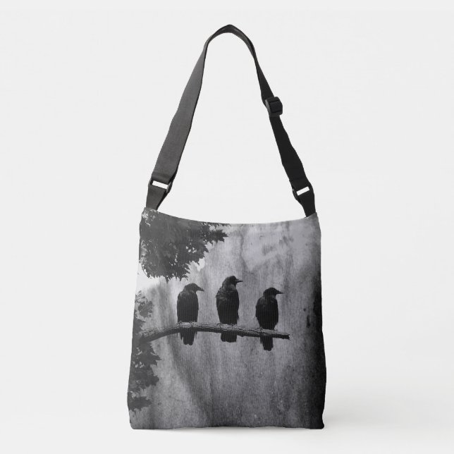 Bolsa Ajustável Um Dois Três Ravens (Frente)