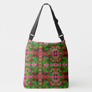 Bolsa Ajustável Um estudo em rosa e verde