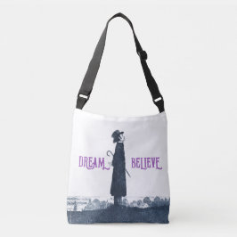 Bolsa Ajustável Um Homem Vitoriano Bonito Sonha Acredita Citação