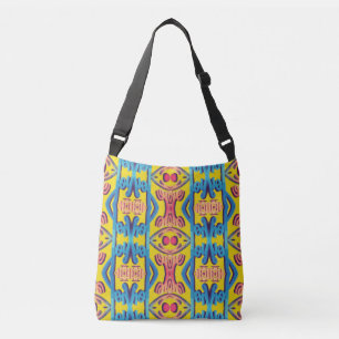 Bolsa Ajustável Um padrão clássico de tendência vibrante multicolo