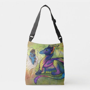 Bolsa Ajustável Uma menina e seu dragão