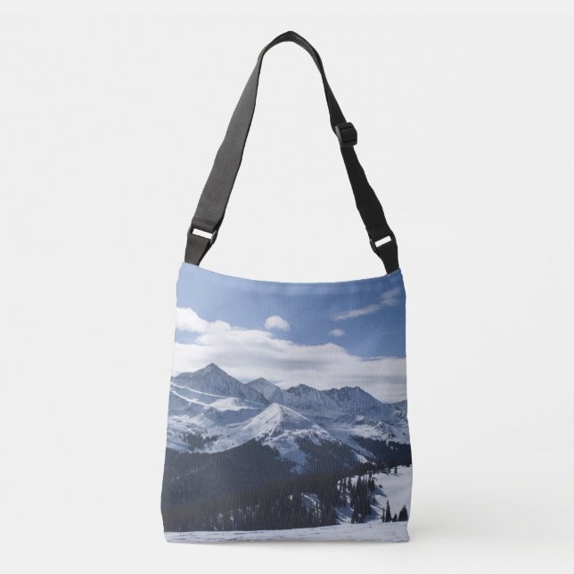 Bolsa Ajustável Uma visão dos Alpes (Frente)