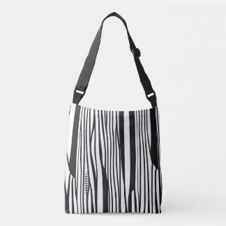 Bolsa Ajustável Umhängetasche Zebra