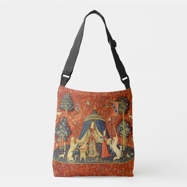 Bolsa Ajustável Unicorn Tapestries Lady Legend Medieval (Frente)