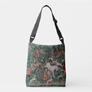 Bolsa Ajustável Unicórnio Hunt Medieval Art, Unicórnio Se Defend