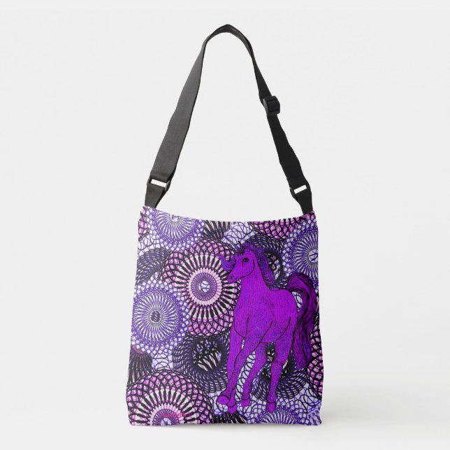 Bolsa Ajustável Unicórnio Invisível (Frente)