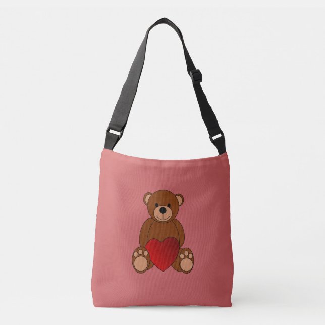 Bolsa Ajustável Ursinho Love (Frente)