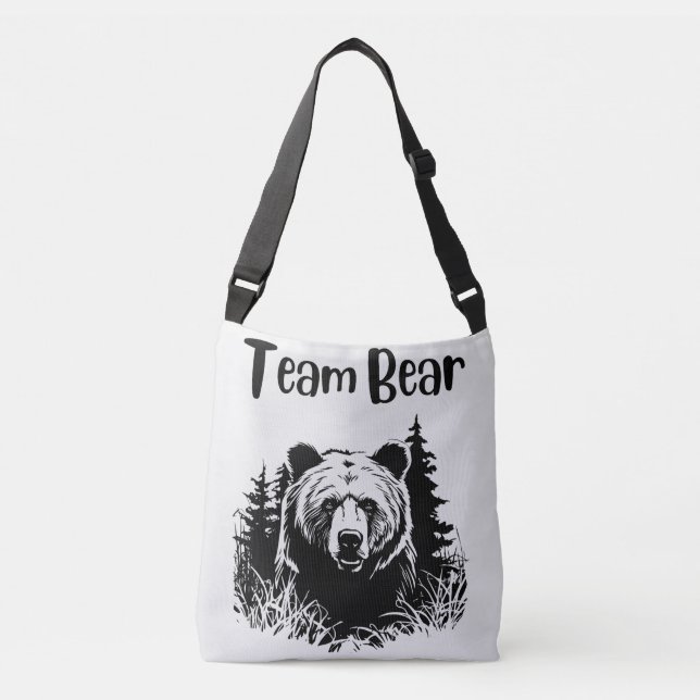 Bolsa Ajustável Urso de Equipe (Frente)