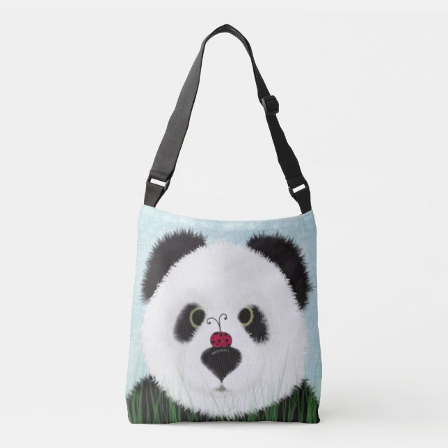 Bolsa Ajustável Urso Panda Adorável (Frente)