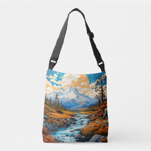Bolsa Ajustável Vale do Rio Outono ao Ar Livre