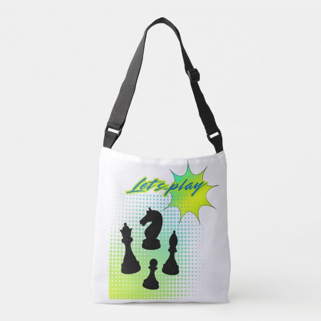 Bolsa Ajustável Vamos jogar. (Frente)