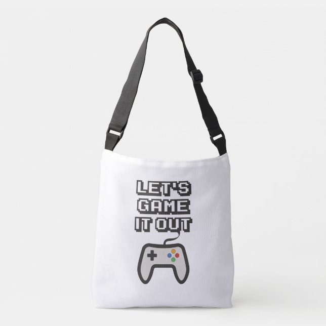 Bolsa Ajustável Vamos jogar até o fim (Frente)