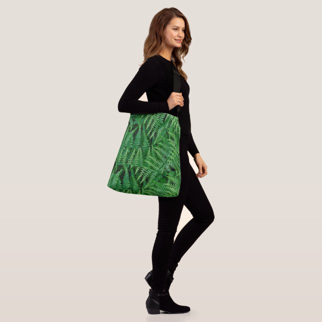 Bolsa Ajustável Verde Terra Fern Bag-A toque da Natureza: Crossbod (No(a) Modelo)