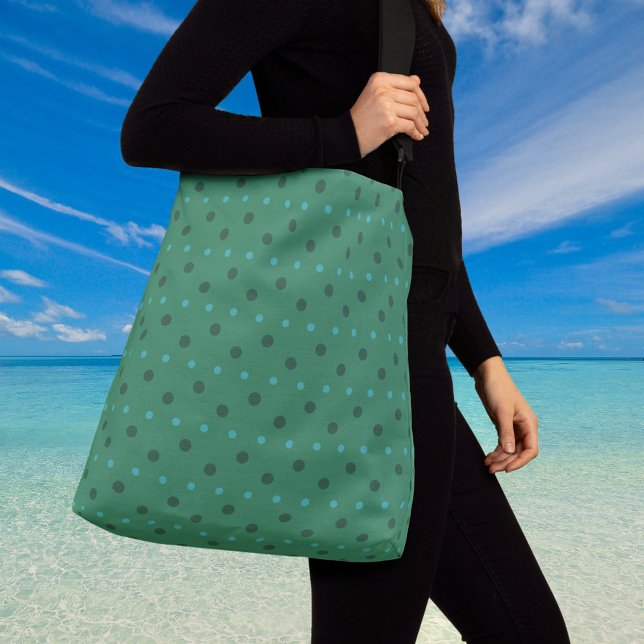 Bolsa Ajustável Vermont Green Ladies Large Crossbody Bag (Criador carregado)