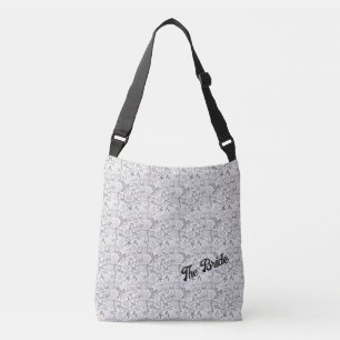 Bolsa Ajustável Vestidos de noiva personalizáveis Florais