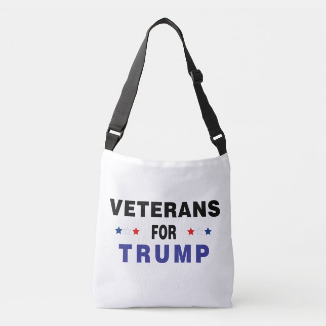 Bolsa Ajustável Veteranos Para Trump (Frente)