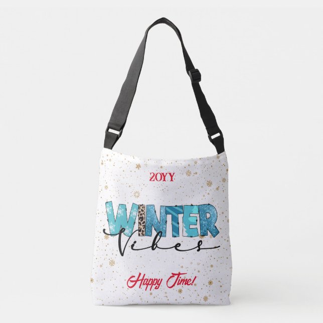 Bolsa Ajustável Vibes do inverno Personalizam (Frente)