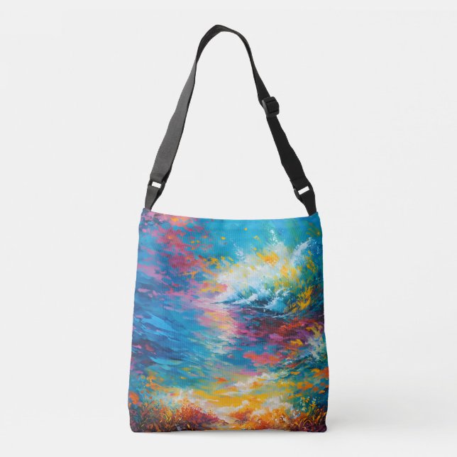 Bolsa Ajustável vida no oceano (Verso)
