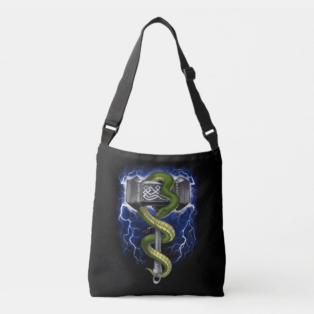 Bolsa Ajustável Viking Warrior Hammer (Frente)
