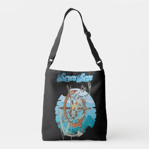 Bolsa Ajustável Vintage navegando pelos sete mares