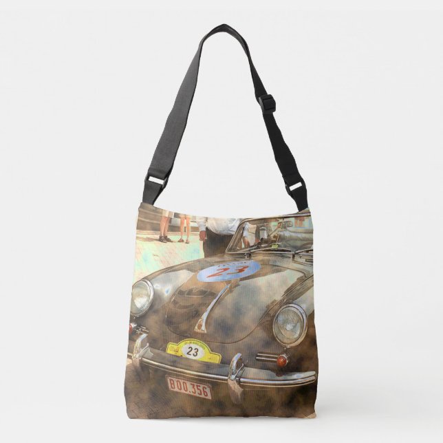 Bolsa Ajustável Vintage Rally Car (Frente)