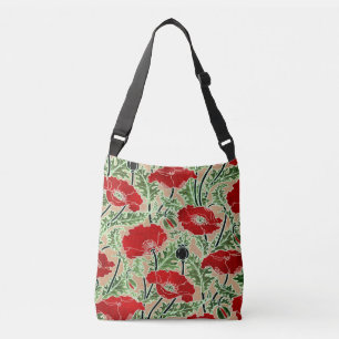 Bolsa Ajustável Vintage Red Poppy