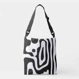 Bolsa Ajustável Vise Grip: Abstrato preto e branco