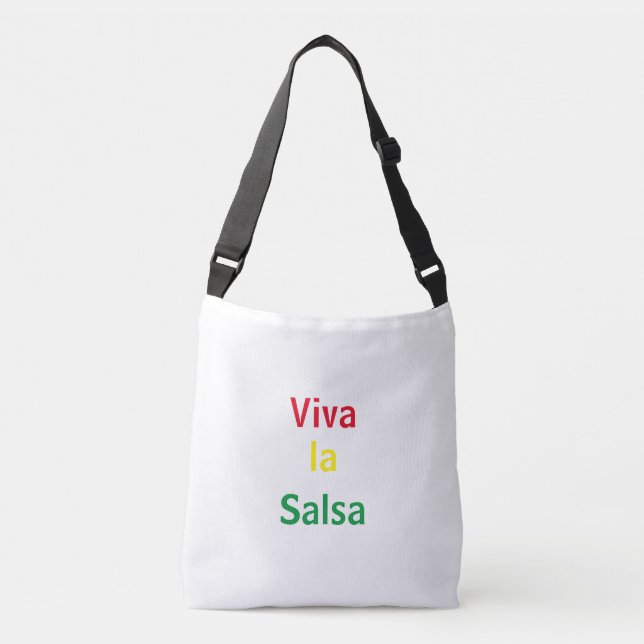 Bolsa Ajustável viva la salsa (Frente)