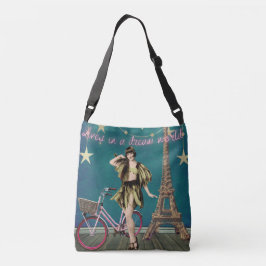 Bolsa Ajustável Vive em um mundo de sonhos Arte Alterada Engraçado